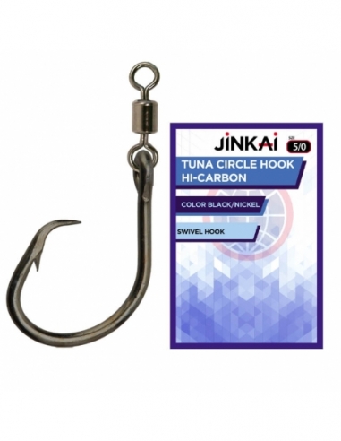 Anzuelo Jinkai Tuna Circle Hook Swivel