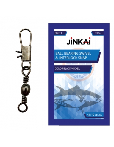 Ball Bearing Swivel and Interlock Snap Jinkai